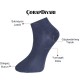 Çorapdiyari Premium 8'li Dikişsiz Bambu Bayan Spor Bilek Patik Çorap 