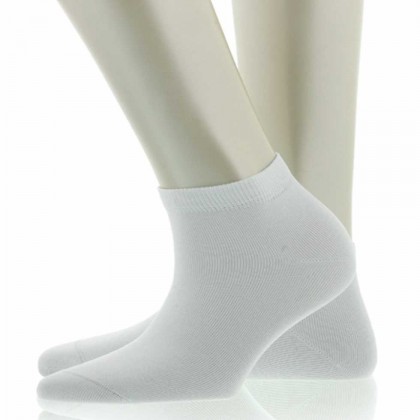 Vip Pamuk Beyaz 6 Adet Çocuk Patik Çorap